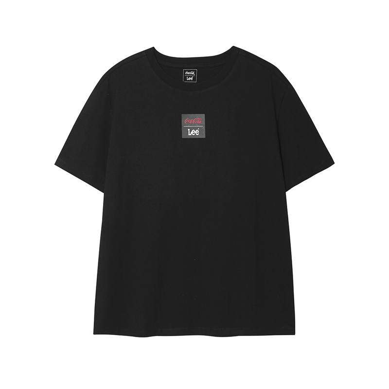 Lee Drop Shoulder Sleeve T Shirt Women's Black