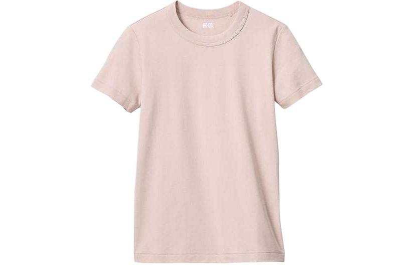 UNIQLO SS24 Regular T Shirt Women's Peach Pink