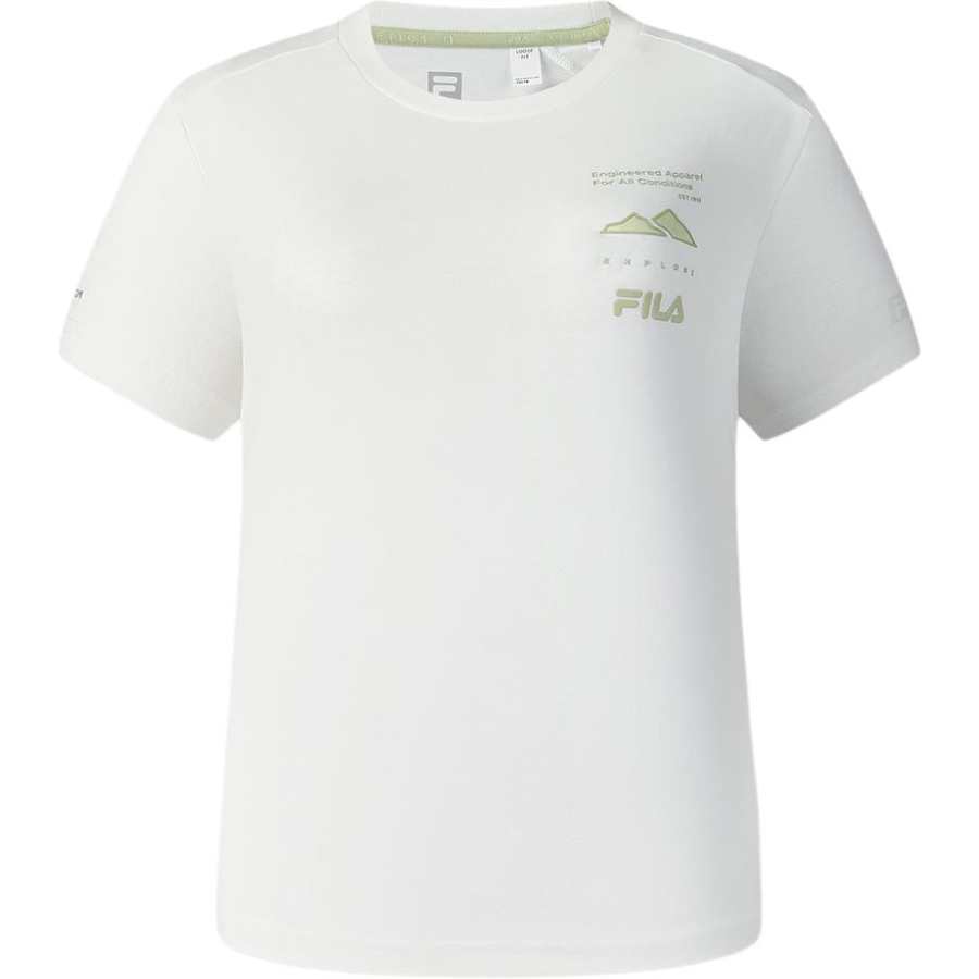 FILA Explorer T Shirt Women's Snow WT