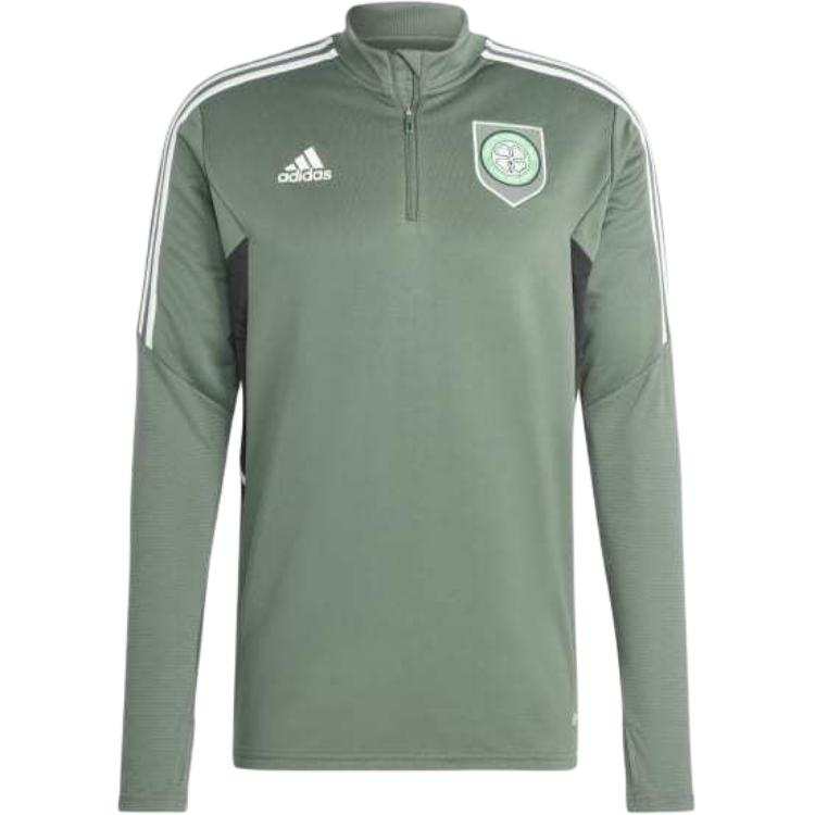 Adidas Adidas Celta CELTIC FC CONDIVO 22 TRAINING TOP Soccer Jersey Unisex Oxidation Green