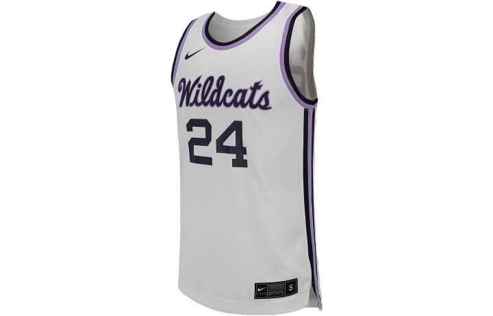 Nike Nike Kansas State Basketball Jersey Kansas, Wildcats Size 24 Men's White