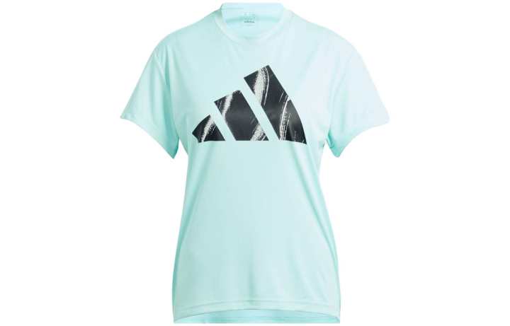 Adidas Adidas Regular T Shirt Women's Light Blue Japan Version