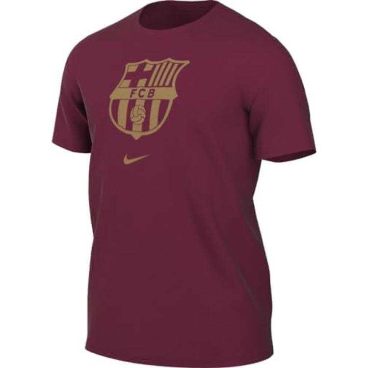 Nike Nike Barcelona FC Barcelona Crest Soccer Jersey Men's Noble Red