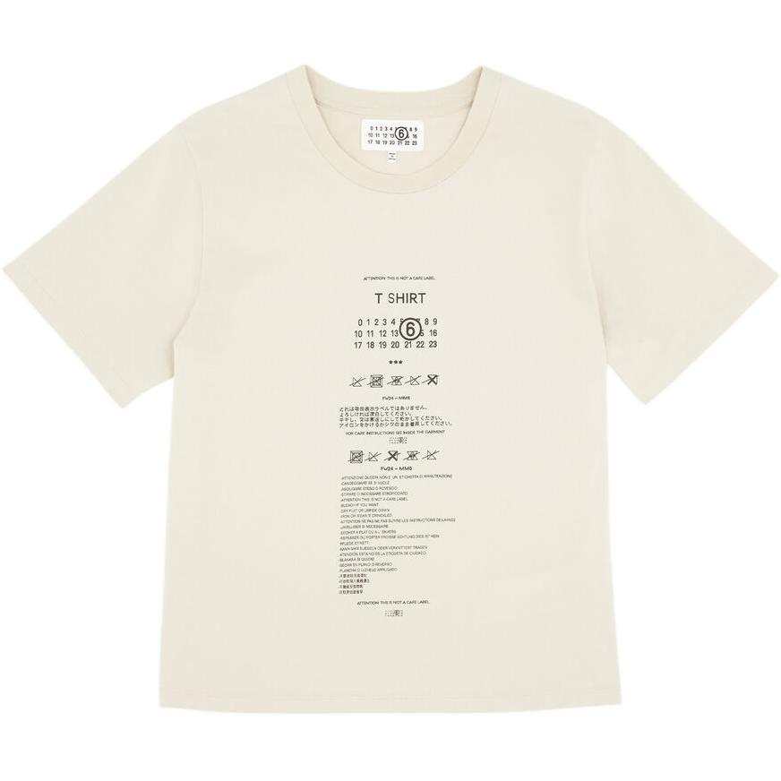 MM6 Maison Margiela T Shirt Women's Winter White