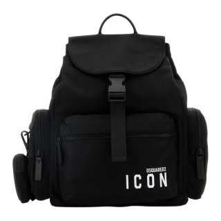 DSQUARED 2 Dsquared2 Icon Logo Printed Backpack