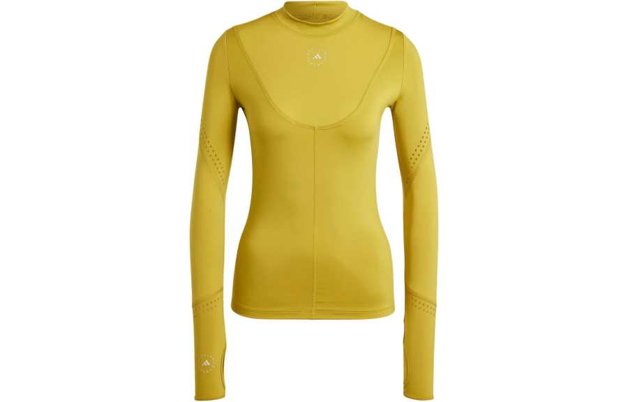 Adidas Adidas x Stella McCartney Truepurpose Training Long Sleeve Top T Shirt Women's Yellow