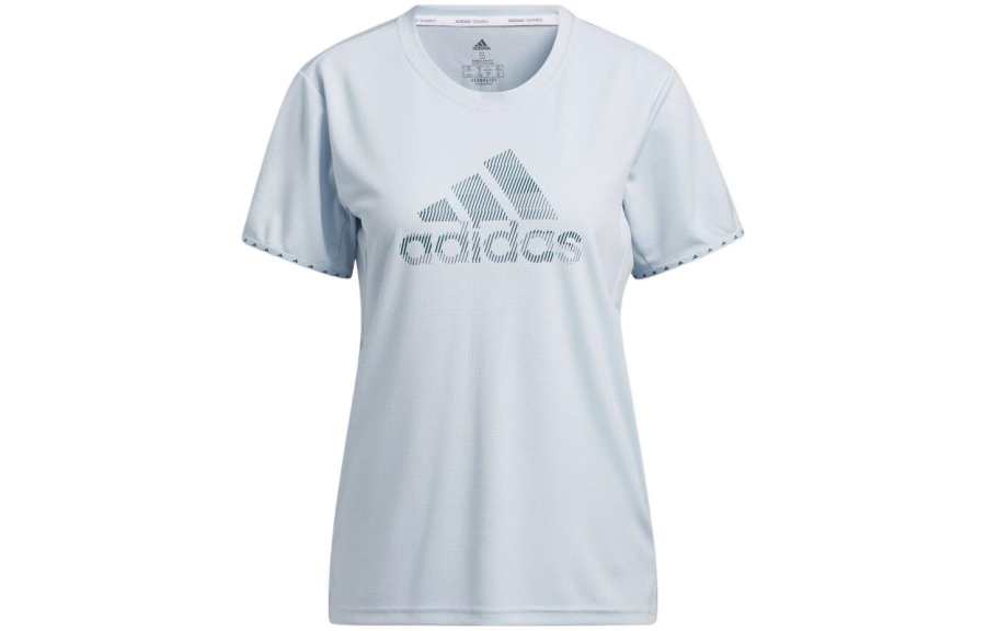 Adidas Adidas T Shirts Women's White Crew Neck Moderate Straight Fit