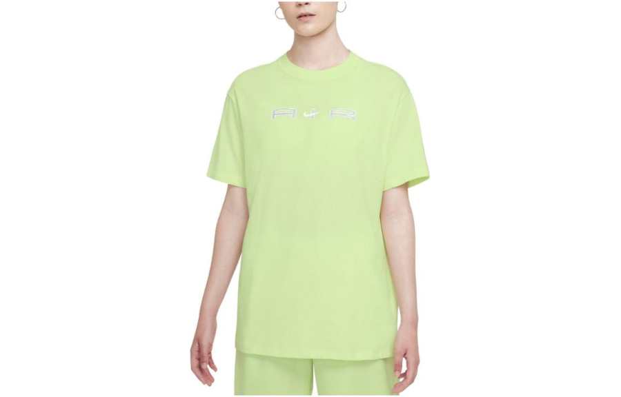 Nike Nike Drop Shoulder Sleeve T Shirt Women's Neon Yellow