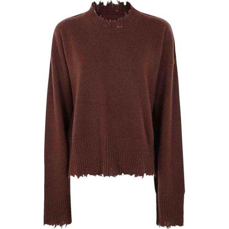 UMA WANG UMA WANG Raw-Edge Drop Shoulder Jumper