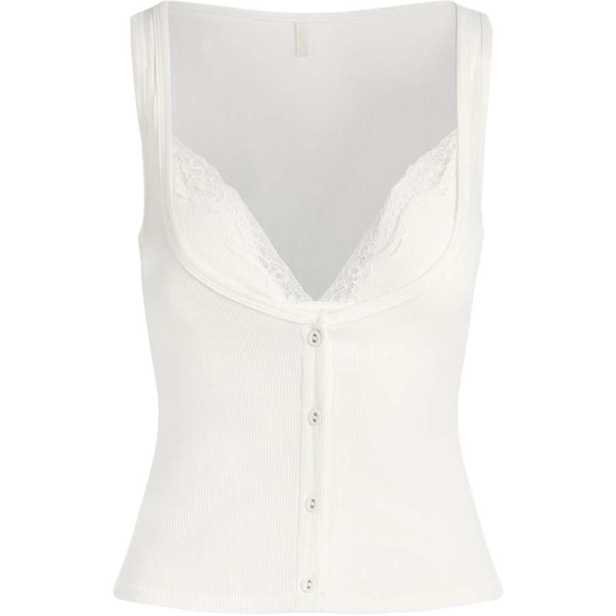 Skims Tank Tops Women's Marble/Marble Color Moderate Other