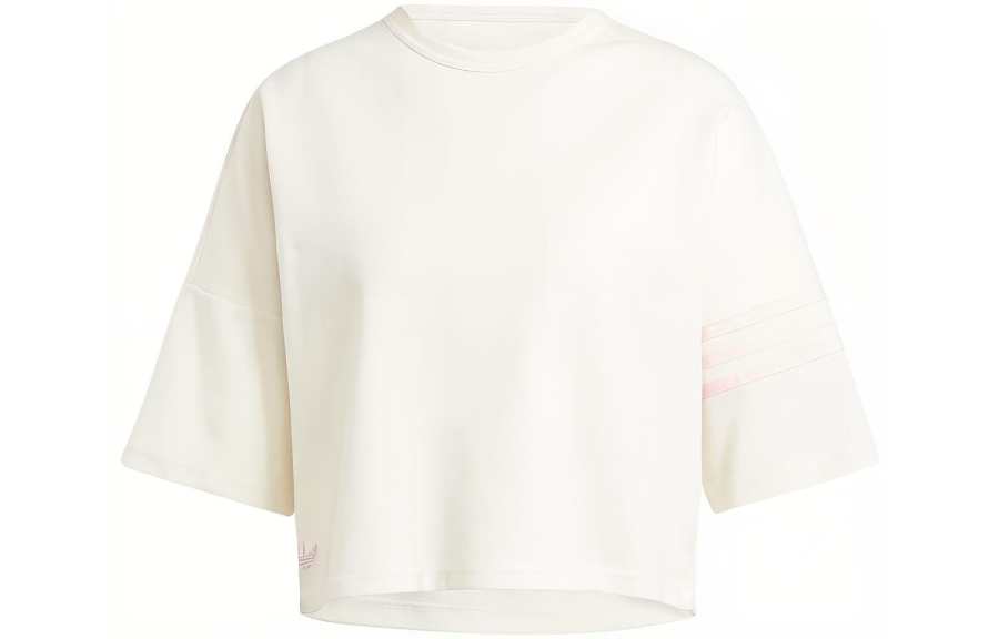 Adidas Originals Neuclassics Drop Shoulder Sleeve T Shirt Women's White