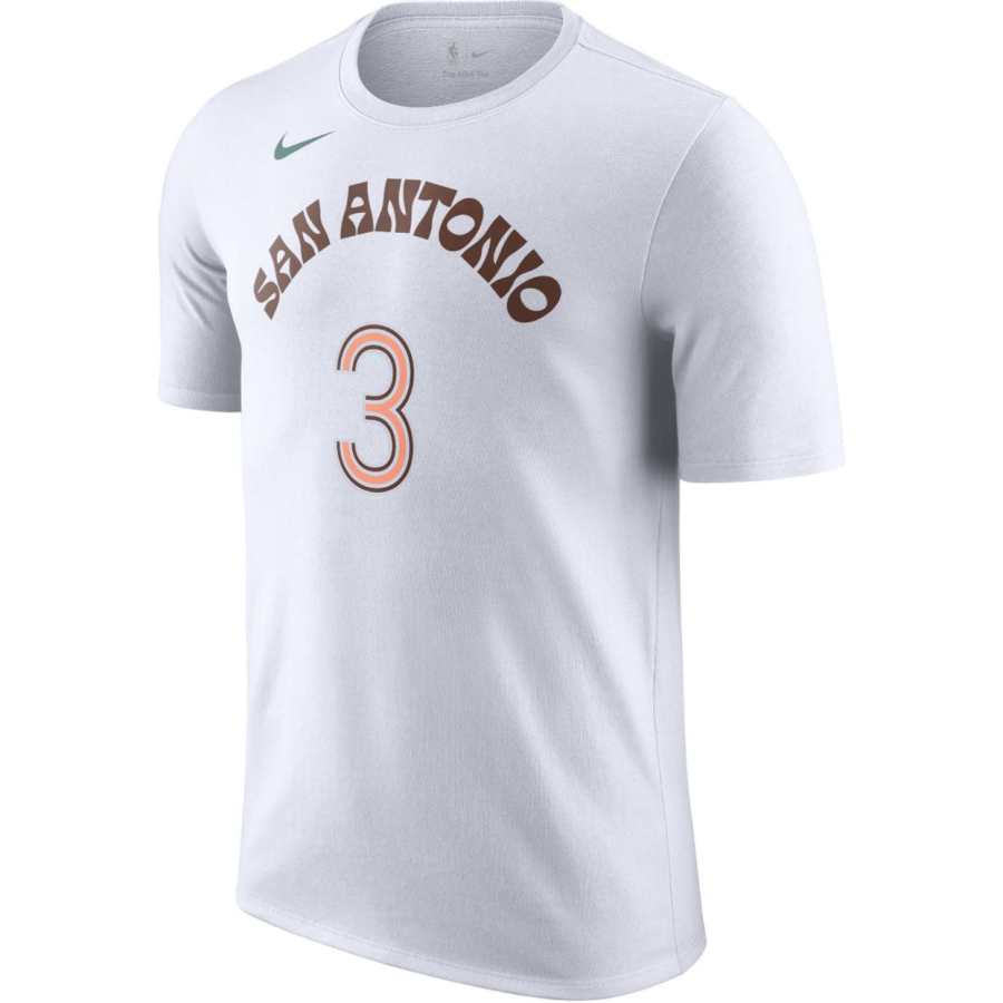 Nike Nike City Edition San Antonio Spurs Keldon Johnson Basketball Jersey Men's White