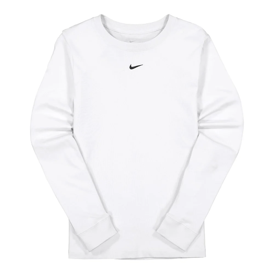 Nike Nike T Shirts Women's White Crew Neck Moderate Straight Fit