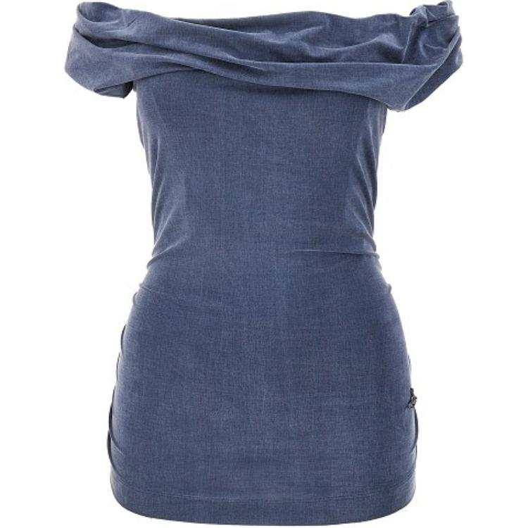 Vivienne Westwood Ginnie Logo Plqaue Sleeveless Top