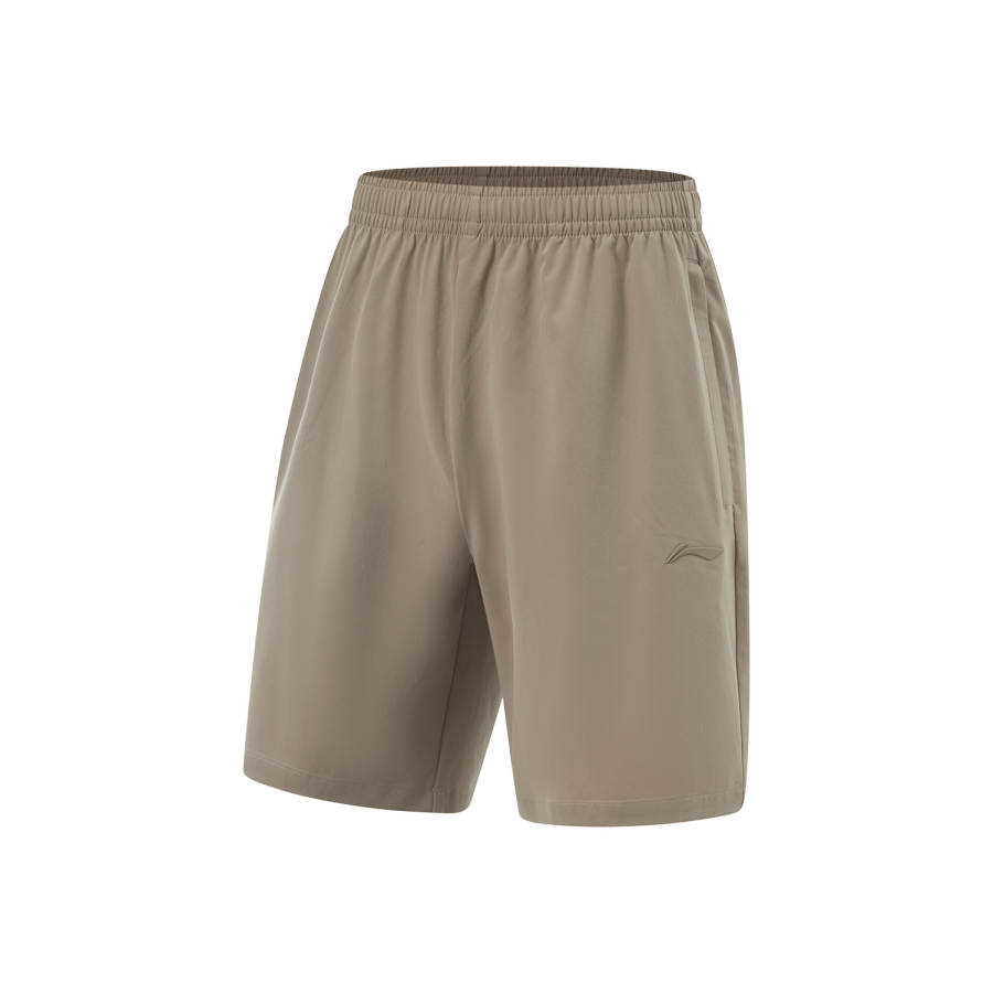 Li-Ning Li Ning Fitness Series Sports Shorts Men's Coffee Foam Umber