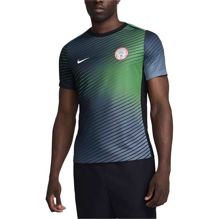 Nike Nike Nigeria National Team Nigeria Academy Pro Soccer Jersey Men's Lucky Green