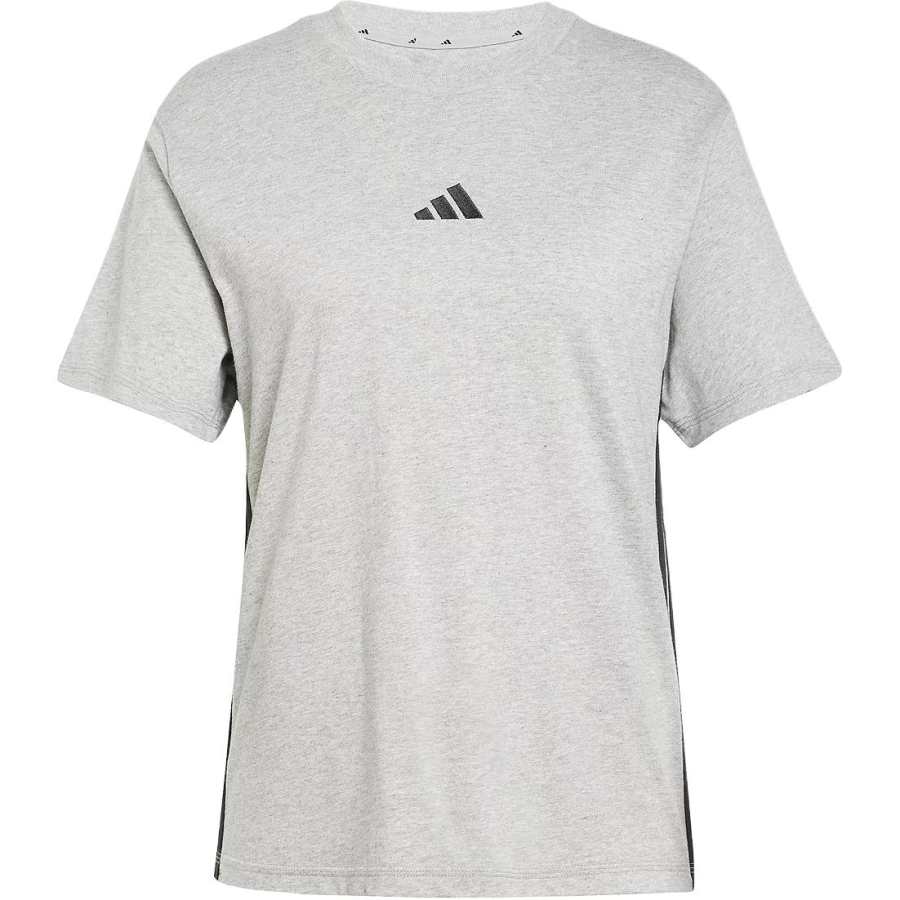 Adidas Adidas Clothing T Shirts Women's Gray Crew Neck