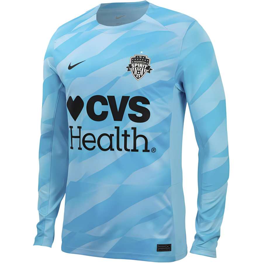 Nike Nike Washington Spirit Washington Spirit 2024 Goalkeeper Soccer Jersey Unisex Chill Blue/Baltic Sea Blue