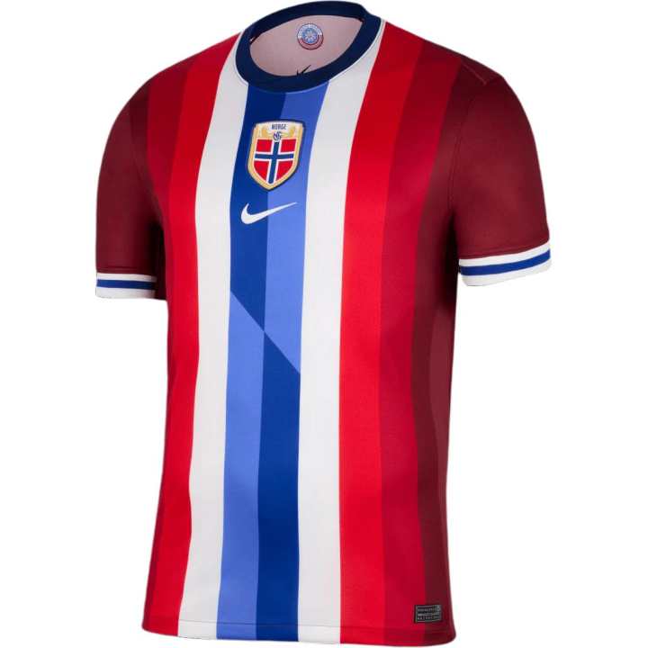 Nike Nike Norwegian National Team Dri FIT Soccer Jersey Player Edition Men's Red