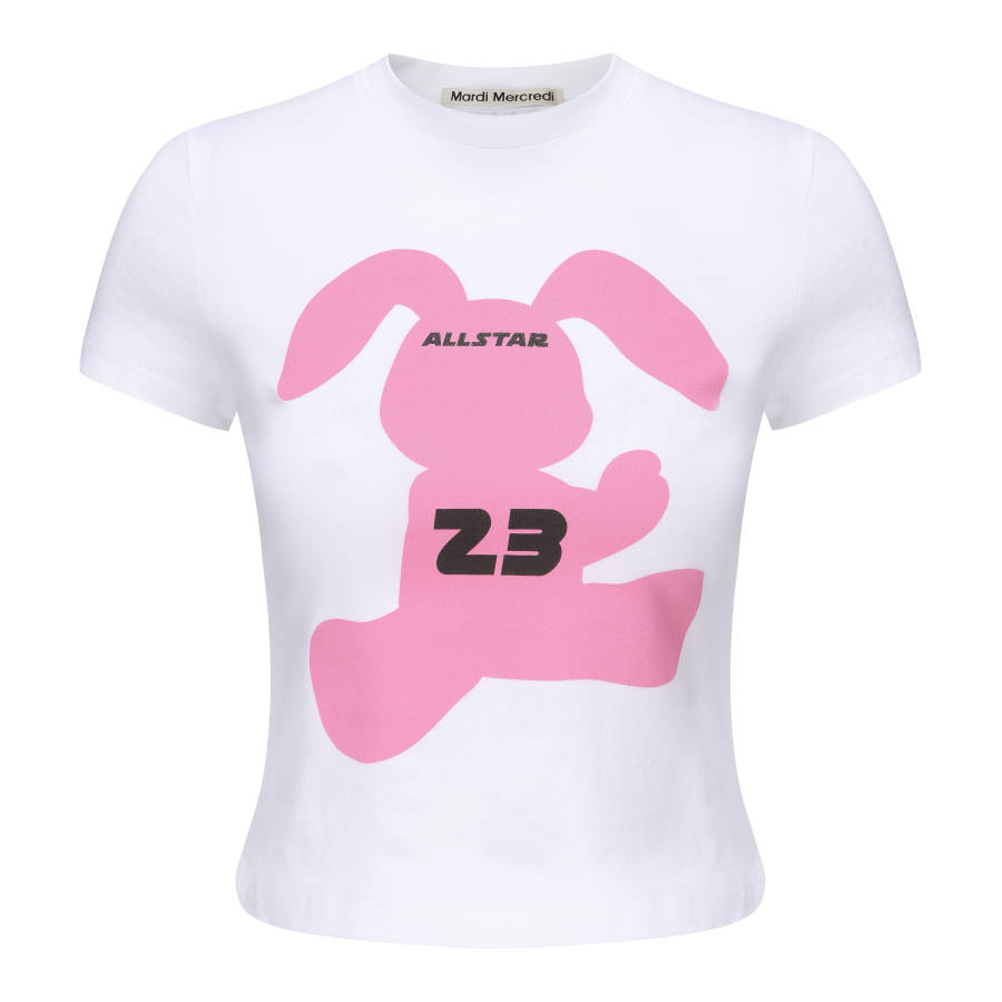 MARDI MERCREDI Crop Top Women's Bleached