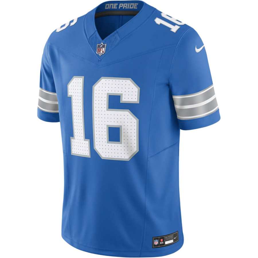 Nike Nike Jared Goff Detroit Lions Men's Nike Dri-FIT Nfl Limited Football Jersey