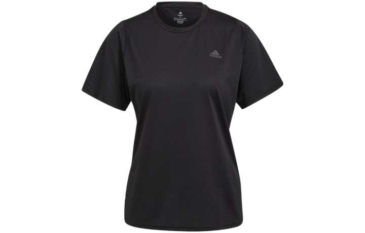 Adidas Adidas T Shirts Women's Black Crew Neck Moderate Straight Fit