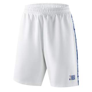 NBA Team Casual Shorts Unisex White Moderate