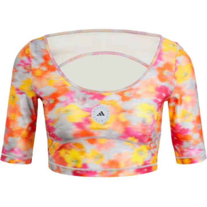 Adidas Adidas abstract-print crop top