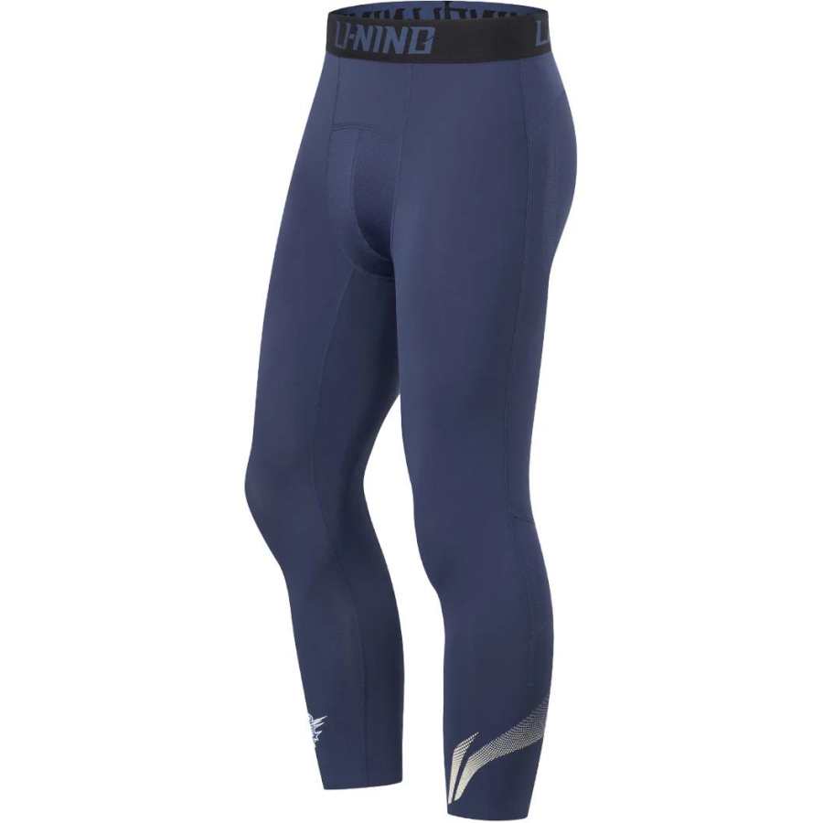 Li-Ning Li Ning Basketball Collection Sports Pants Men's Dark Ship Blue