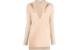 JIL SANDER V Neck Long Sleeved Jumper