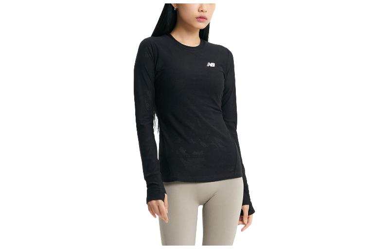New Balance New Balance Q Speed Regular Sleeve T Shirt Women's Black