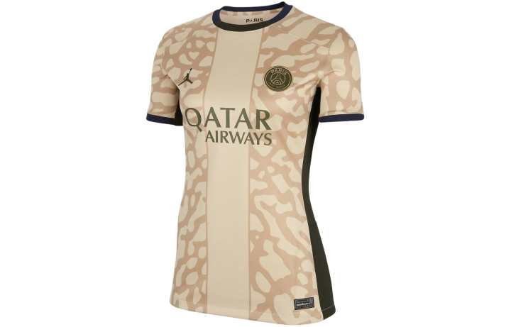 Jordan JORDAN Paris Saint Germain 2023/24 Stadium Fourth Women's JORDAN Dri FIT Replica Soccer Jersey