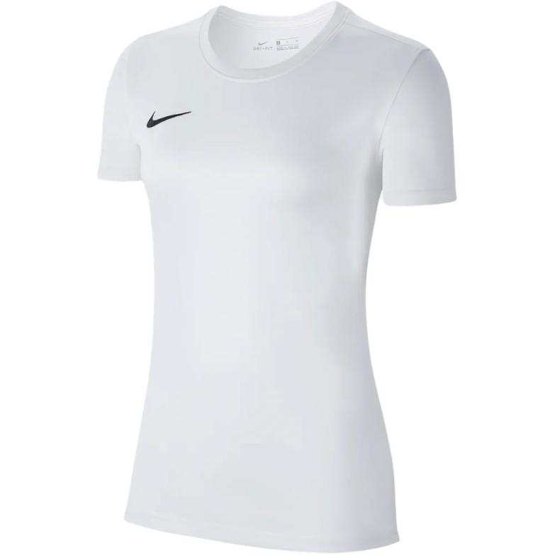 Nike Nike T Shirts Women's White Crew Neck Moderate Straight Fit