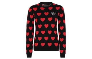 LOVE MOSCHINO Sweaters Women's Black Crew Neck Moderate Other