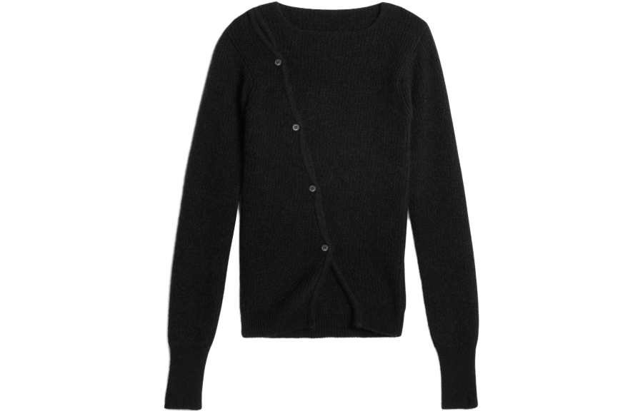 Jacquemus Sweaters Women's Black Crew Neck Moderate Other