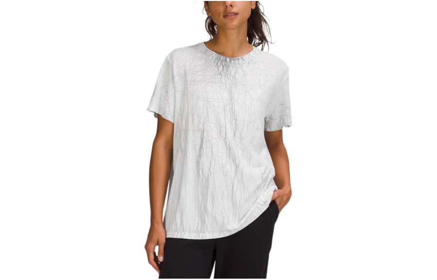 Lululemon All Yours T Shirts Women's Crew Neck Moderate Straight Fit