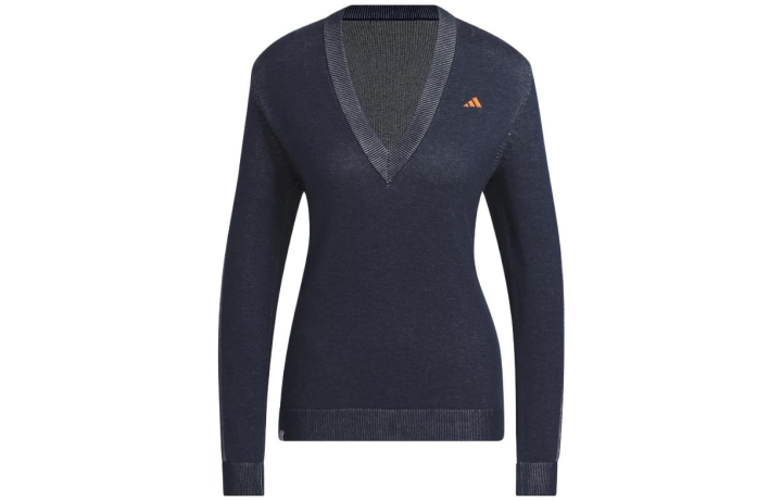 Adidas Adidas Sweaters Women's Gray Blue V Neck Moderate Other