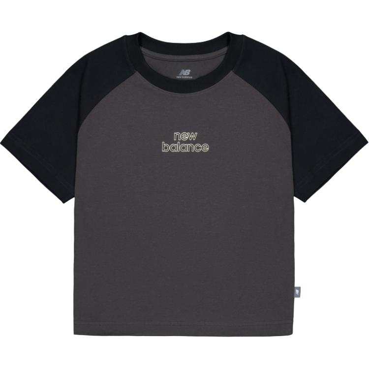 New Balance New Balance Raglan Sleeve T Shirt Women's Black