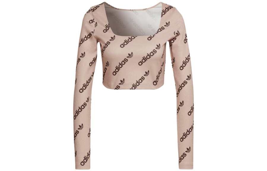 Adidas Originals T Shirt Women's Beige