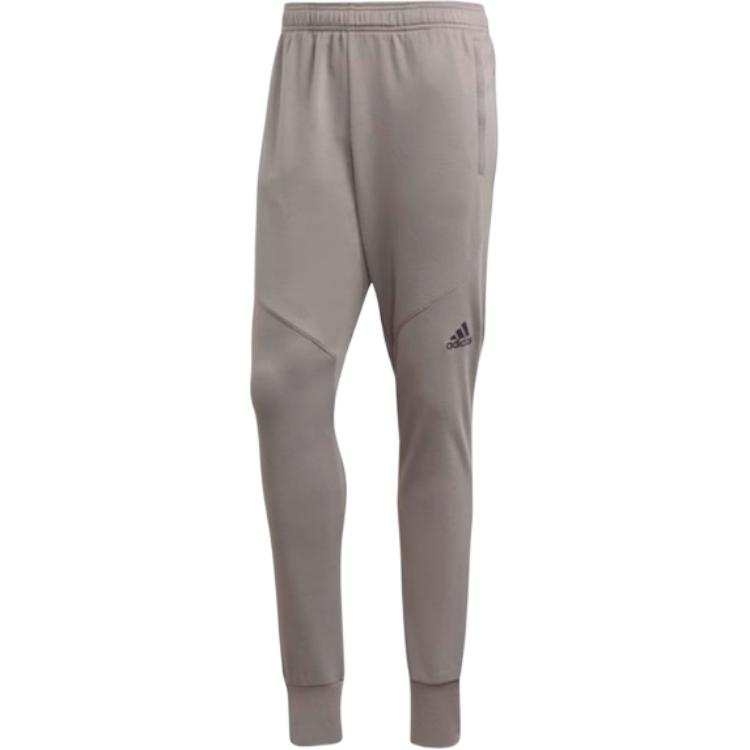 Adidas Adidas Casual Pants Men's Gray Moderate Cuffed Pants