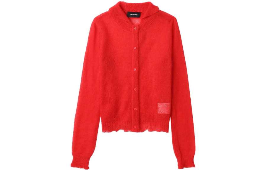 WE11DONE WE11DONE Sweaters Women's Red Hooded Moderate