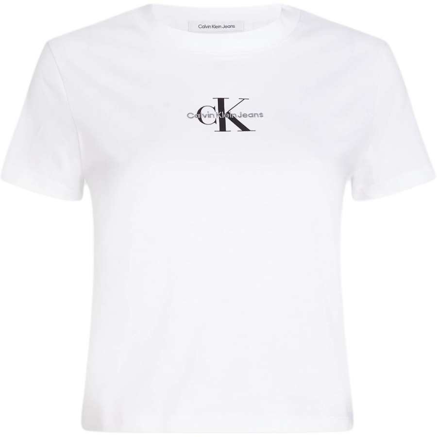 CALVIN KLEIN T Shirt Women's Bright White Europe Version