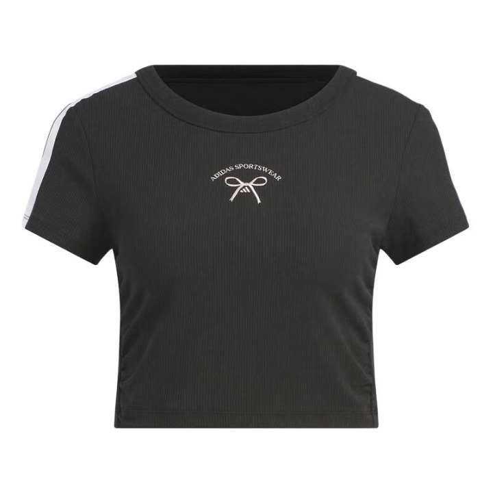 Adidas Adidas Dance Regular Sleeve T Shirt Women's Black