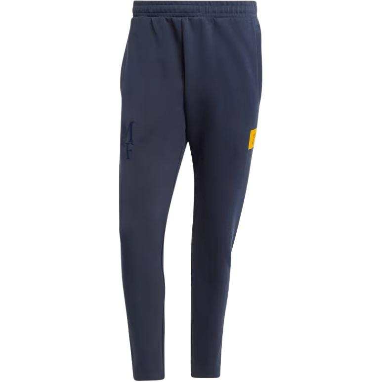 Adidas Adidas Real Madrid Seasonal Doubleknit Tracksuit Bottoms Sports Pants Men's Dark Blue
