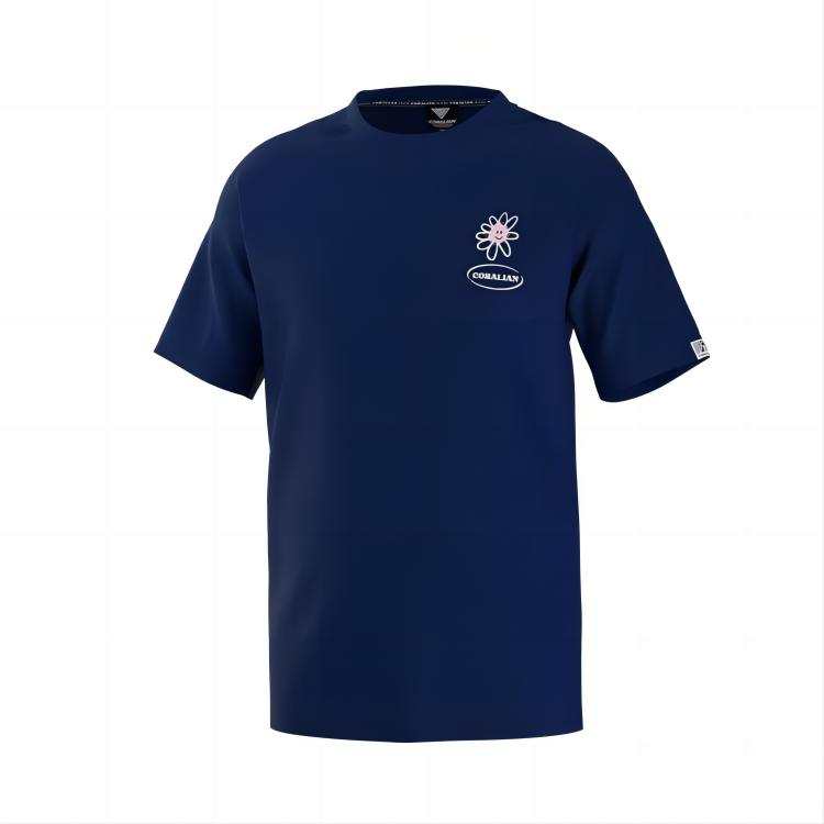 CORALIAN Badminton Jersey Unisex Navy Blue