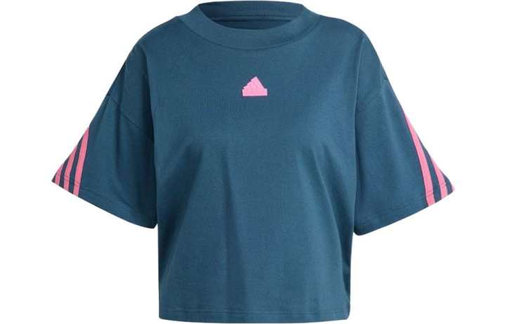 Adidas Adidas T Shirts Women's Blue Moderate
