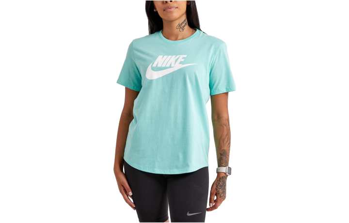 Nike Nike ESSENTIAL ICON FUTURA TEE T Shirt Women's Light Green