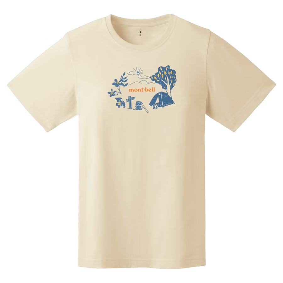 MONTBELL T Shirts Women's Crew Neck Moderate