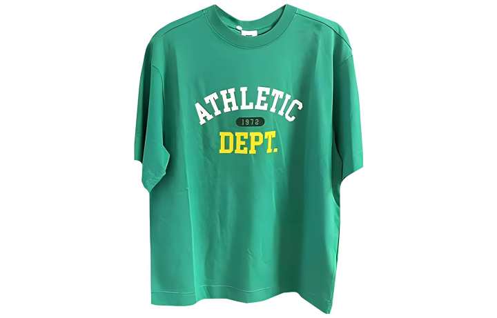 Nike Nike T Shirts Women's Green Crew Neck Moderate Straight Fit