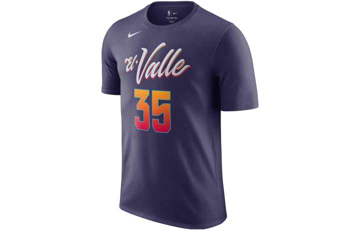 Nike Nike Basketball Jersey Phoenix Suns, Kevin Durant 35 Men's Dark Blue